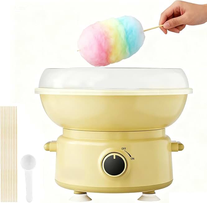 Mini Cotton Candy Maker for Kids and Family