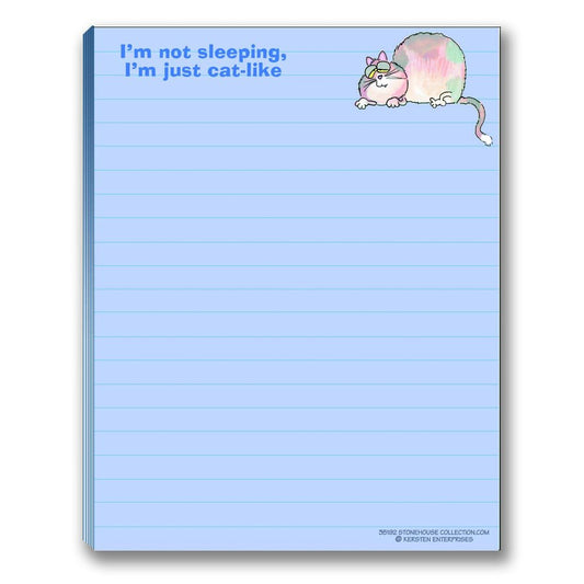 Assorted Funny Cat Note Pads for Cat Lovers