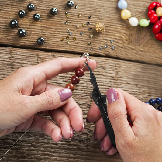 Jewelry Bead Crimping Pliers and Tube Beads Set