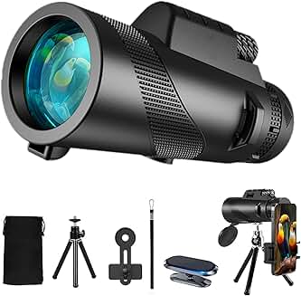 High Power 80x100 Monocular for Bird Watching and Hiking