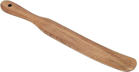 Wooden Spurtle for Cooking and Serving, 28cm