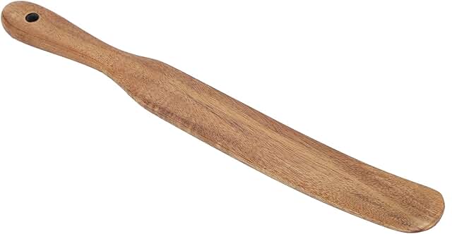 Wooden Spurtle for Cooking and Serving, 28cm