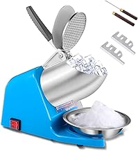 Electric Dual Blade Ice Shaver Machine, 143 lbs/hr