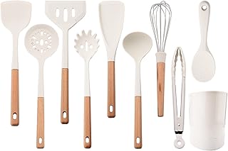 10-Piece Large Silicone Kitchen Utensil Set