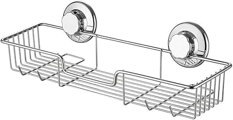 Strong Suction Shower Caddy for Bath Storage
