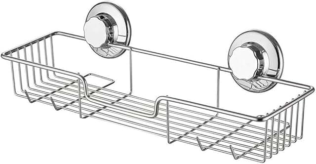 Strong Suction Shower Caddy for Bath Storage