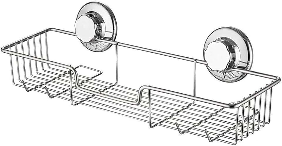 Strong Suction Shower Caddy for Bath Storage