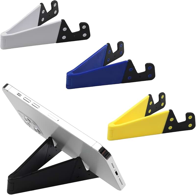 Foldable Portable Phone Stand for Desk and Travel Pack of 4