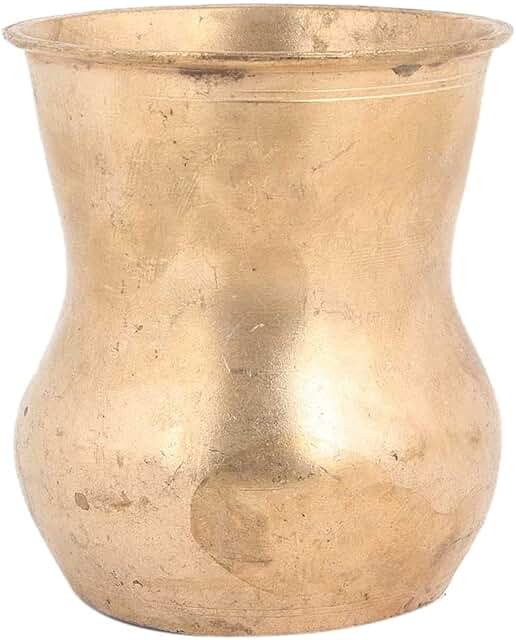 Vintage Brass Milk Pot for Kitchen Use