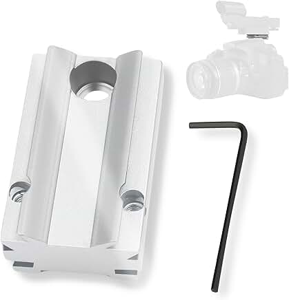 Silver Plate for DSLR Camera Shoe Mount