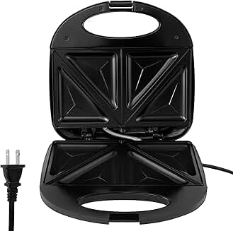 Non-Stick Sandwich Maker for Breakfast and Grilling