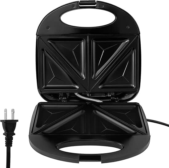 Non-Stick Sandwich Maker for Breakfast and Grilling