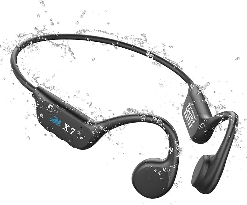 Wireless Waterproof Bone Conduction Headphones with MP3 Player