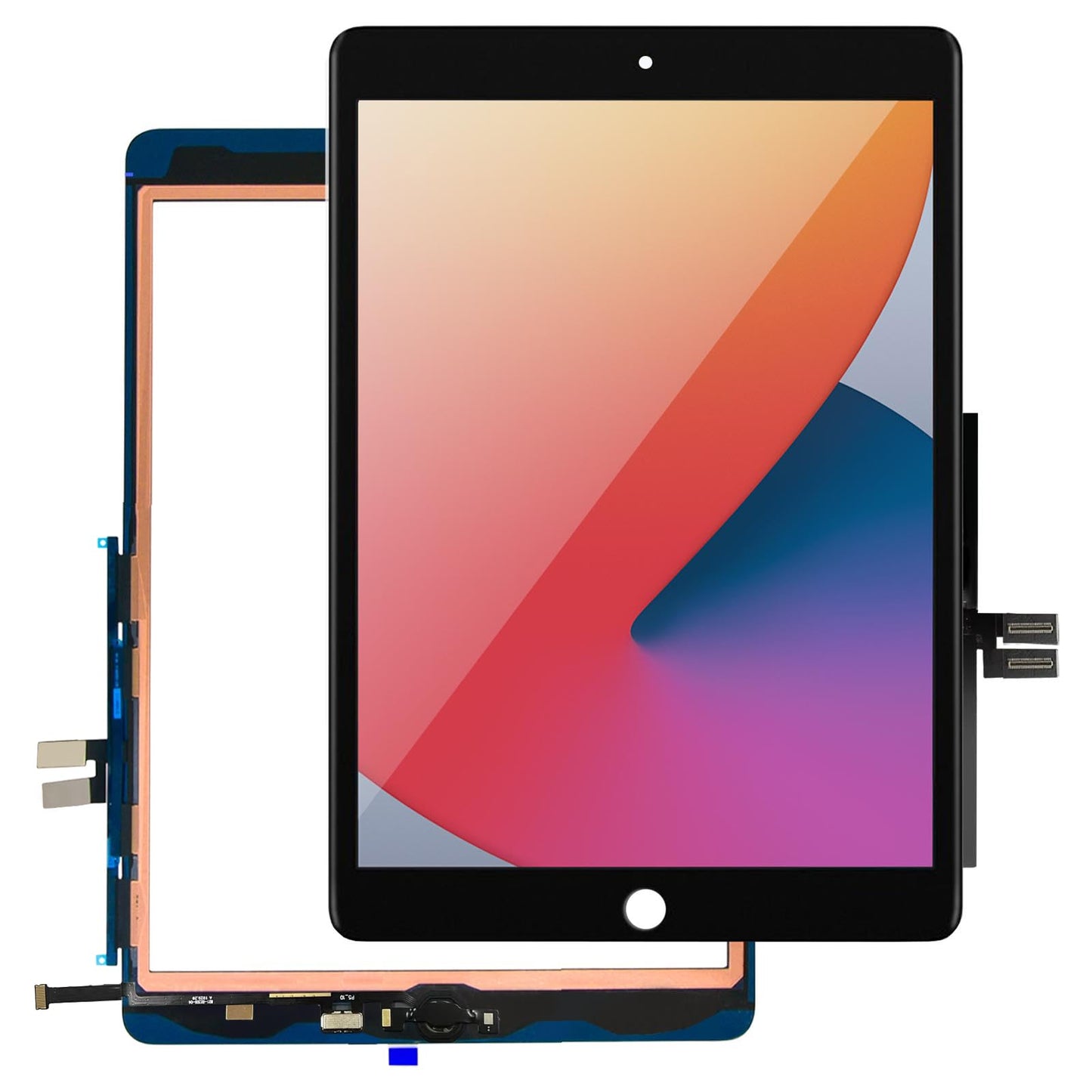 iPad 7/8 Screen Replacement with Home Button Black