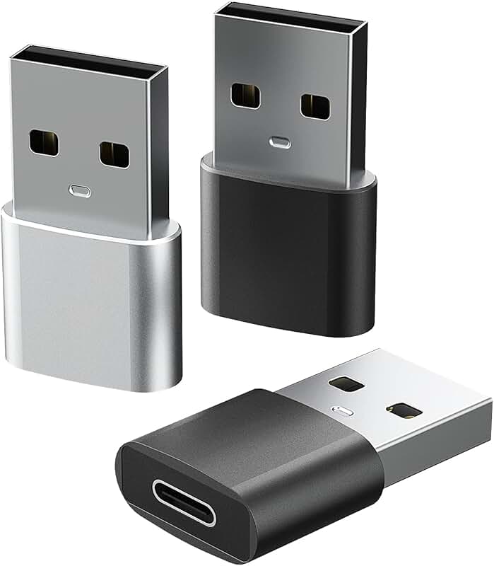 USB Type C Male to Female Adapter for Charging