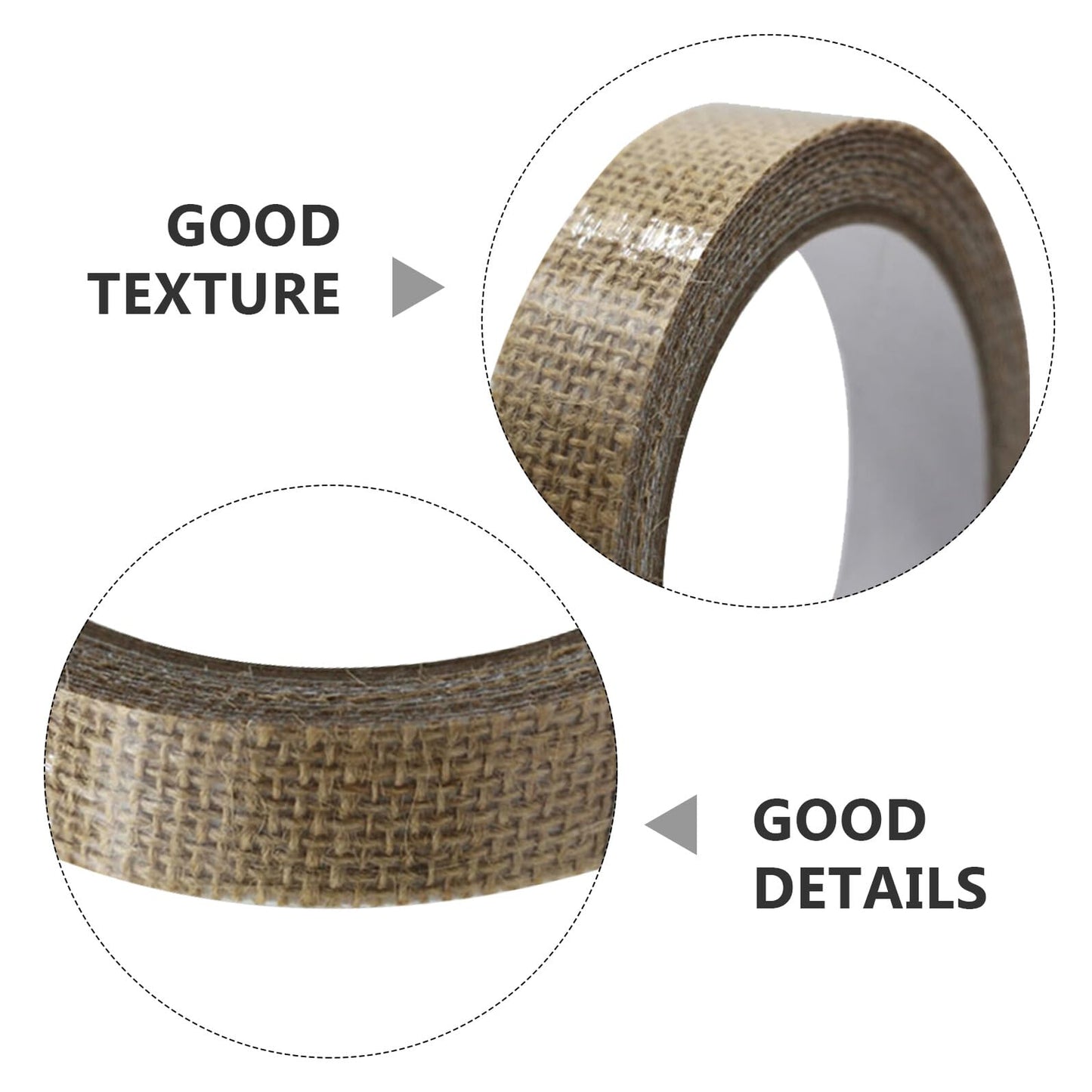2 Pack Flax Tape for Crafts and Decoration