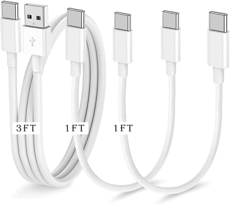 Carplay and USB C Charging Cables for iPhone and iPad