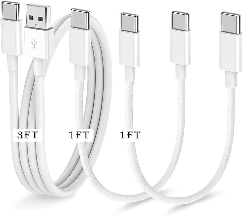 Carplay and USB C Charging Cables for iPhone and iPad