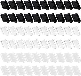 60 Pack USB C Port Dust Plugs for Charging and Protecting