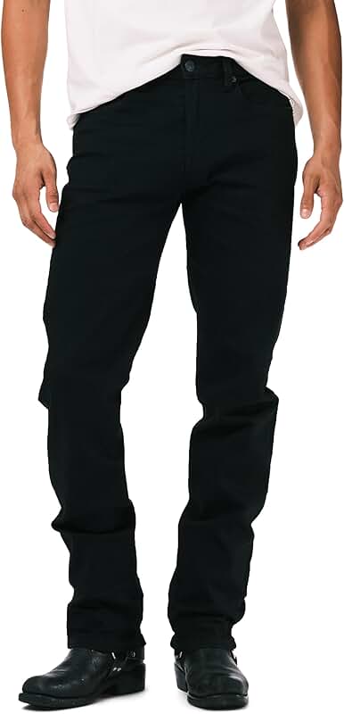 Men's Straight Fit Six Jeans