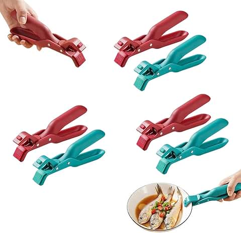 Set of 3 Multi-function Silicone Hot Plate Grippers