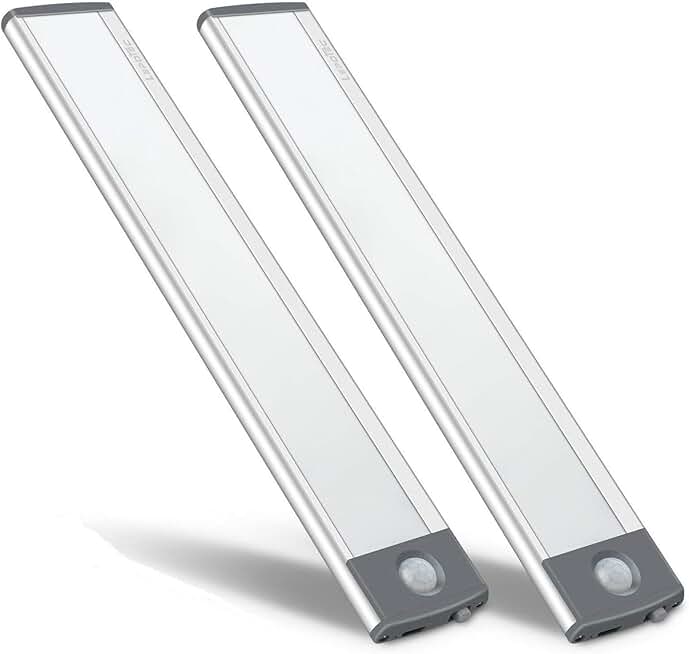 Wireless 30-LED Motion Sensor Cabinet Lights, 2 Pack