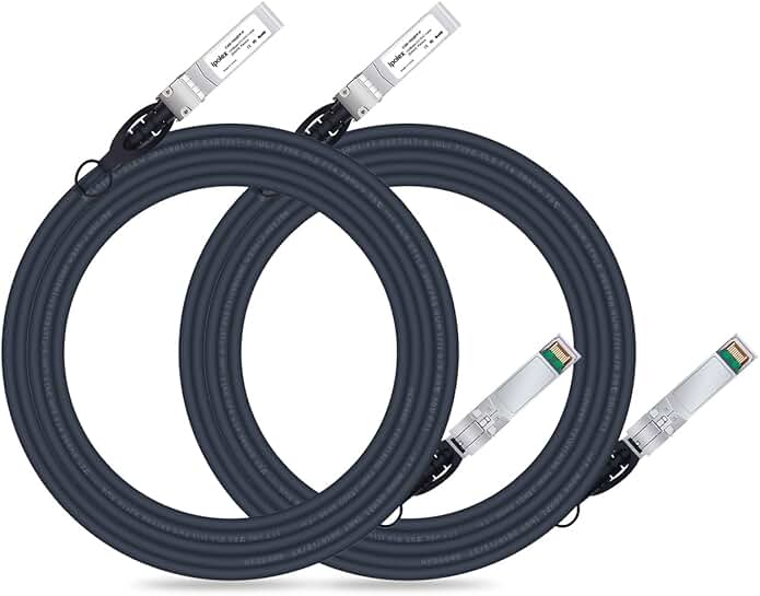 10G SFP+ Twinax Copper Cable, 2 Pack