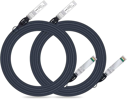10G SFP+ Twinax Copper Cable, 2 Pack