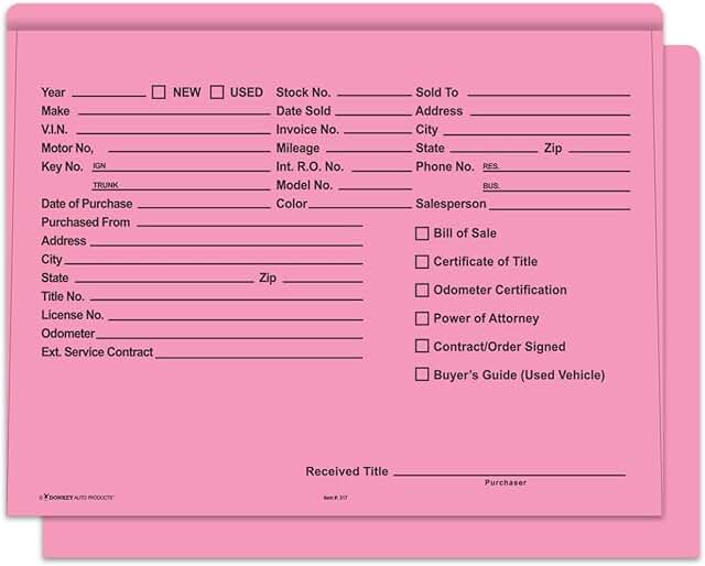 Pink Heavy Duty Deal Jackets, 100 Pack