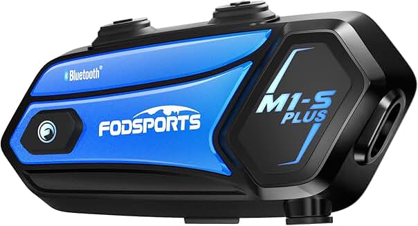 Motorcycle Bluetooth Headset with FM and Music Sharing