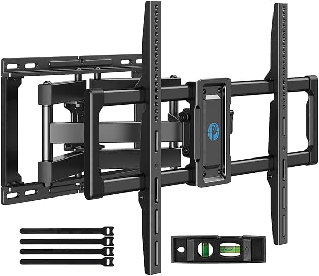 Full Motion TV Wall Mount for 40–82 Inch TVs
