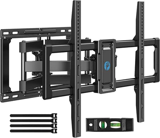 Full Motion TV Wall Mount for 40–82 Inch TVs