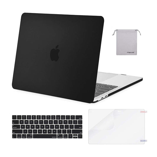 MacBook Pro 13 inch case with keyboard cover screen protector and storage bag