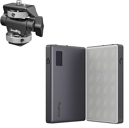 SmallRig Monitor Mount with RGB Video Light