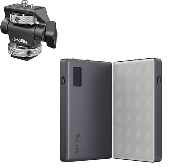 SmallRig Monitor Mount with RGB Video Light