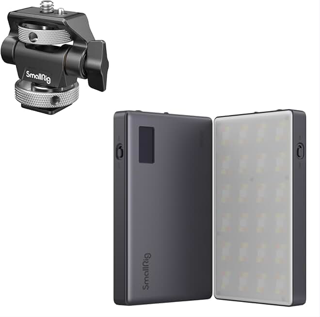 SmallRig Monitor Mount with RGB Video Light