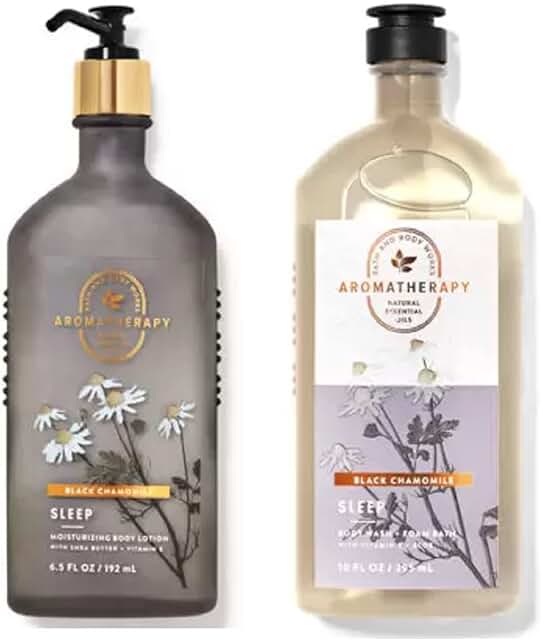 Chamomile Sleep Body Wash and Lotion Set