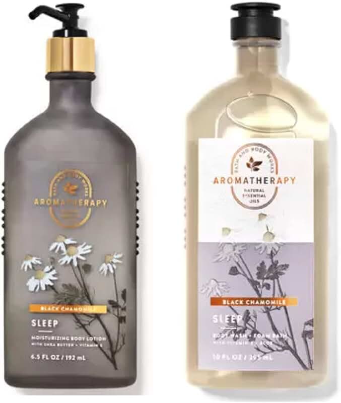 Chamomile Sleep Body Wash and Lotion Set