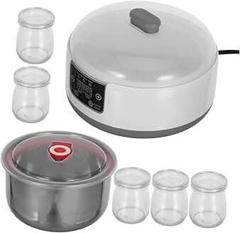 Automatic yogurt maker with temperature control and timer