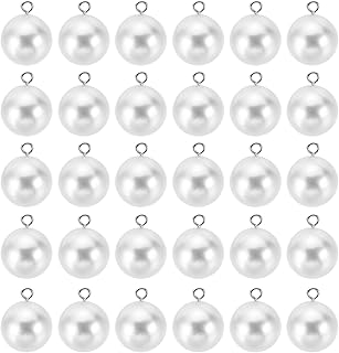 100pcs Pearl Beads for Jewelry Making, Bracelets, Earrings