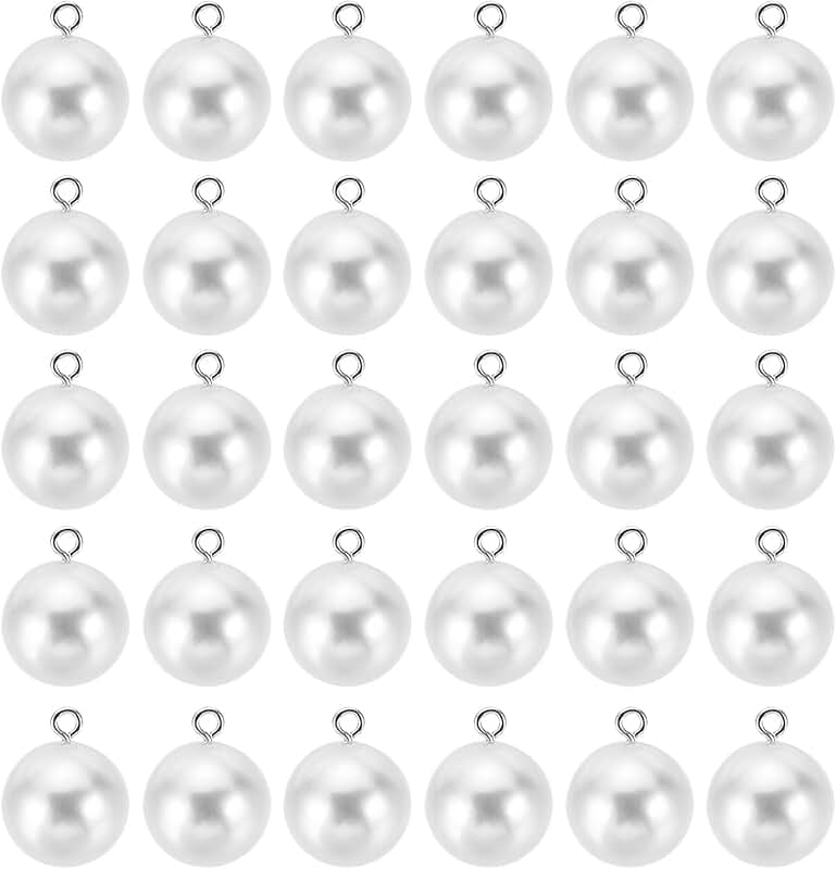 100pcs Pearl Beads for Jewelry Making, Bracelets, Earrings