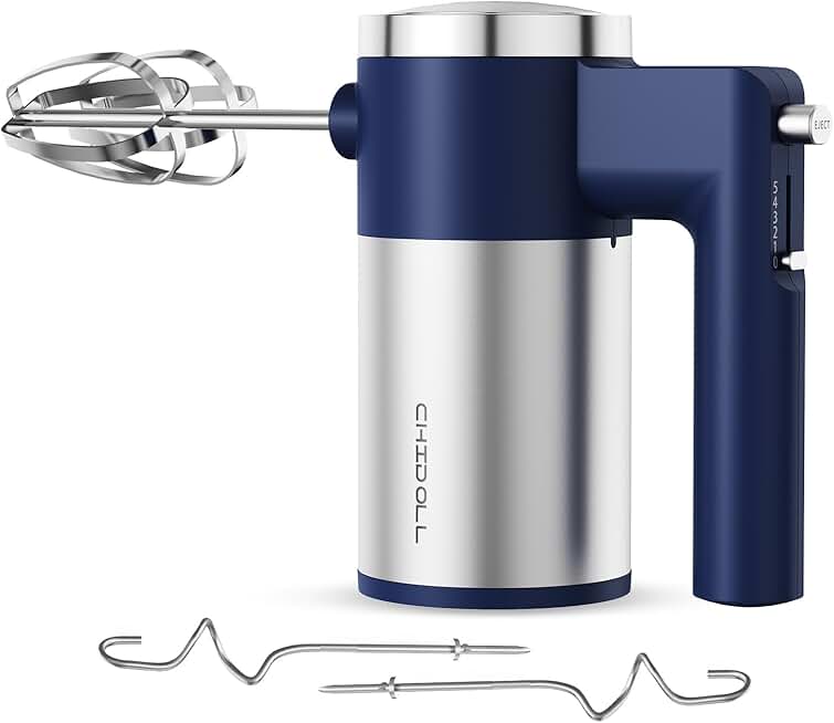 600W 5-Speed Hand Mixer for Baking and Cooking