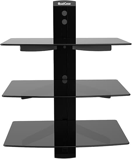 Triple Shelf Wall Mount for A/V Components