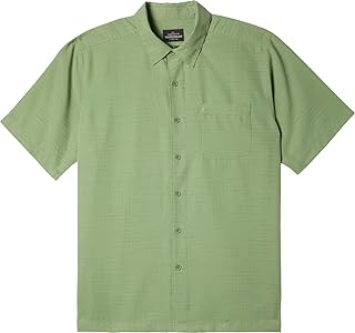 Men's Seagreen Woven Shirt, Medium