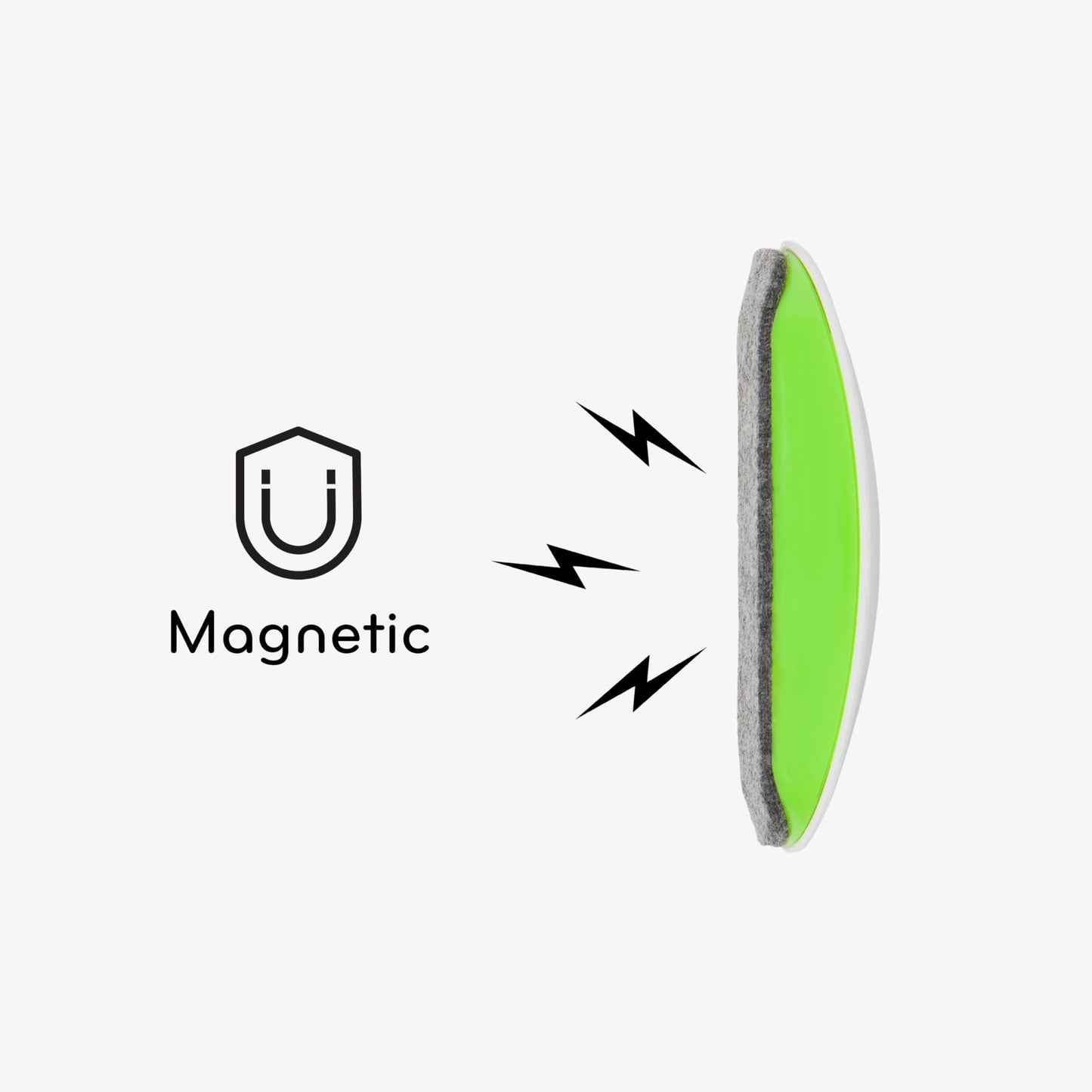 Magnetic Whiteboard Eraser, 4.5" x 2.25" x 1"
