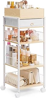 Makeup Storage Organizer with Drawer for Bedroom