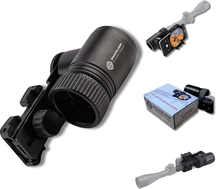 Side Mount Phone Scope Adapter for Hunting and Shooting