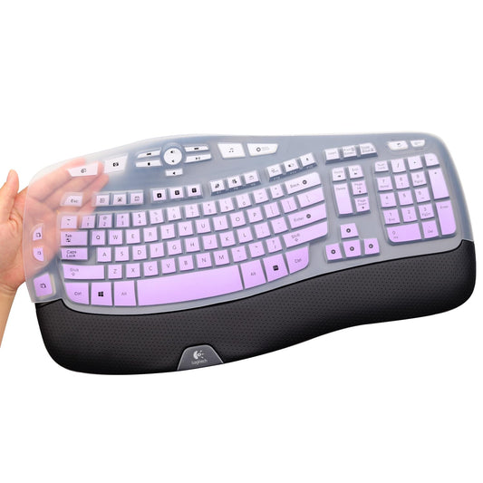Waterproof Silicone Keyboard Cover for Wireless Wave Keyboard