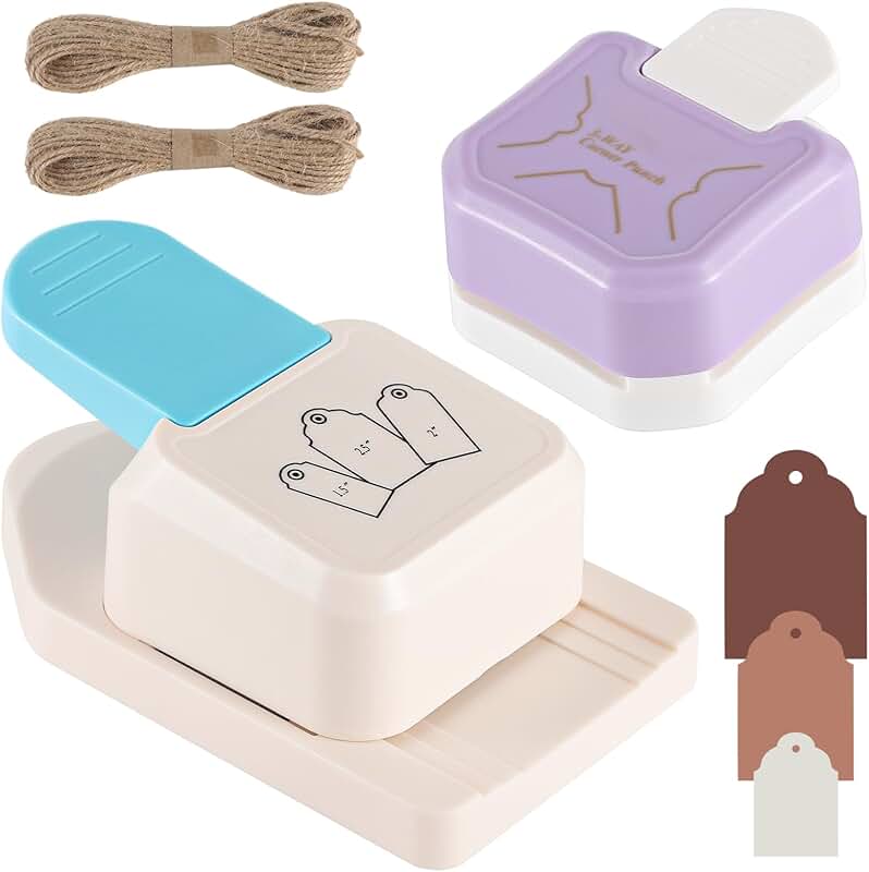 3-in-1 Paper Punch and Corner Cutter Craft Kit
