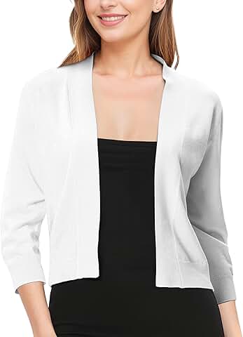 Lightweight women's short sleeve cardigan for summer